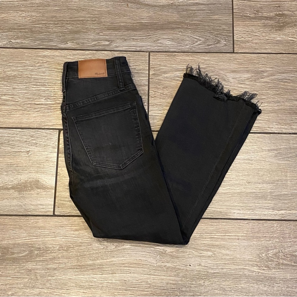 Madewell 24P Black Curvy Cali-Denim Boot Jeans